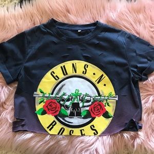 Guns N’ Roses crop tee